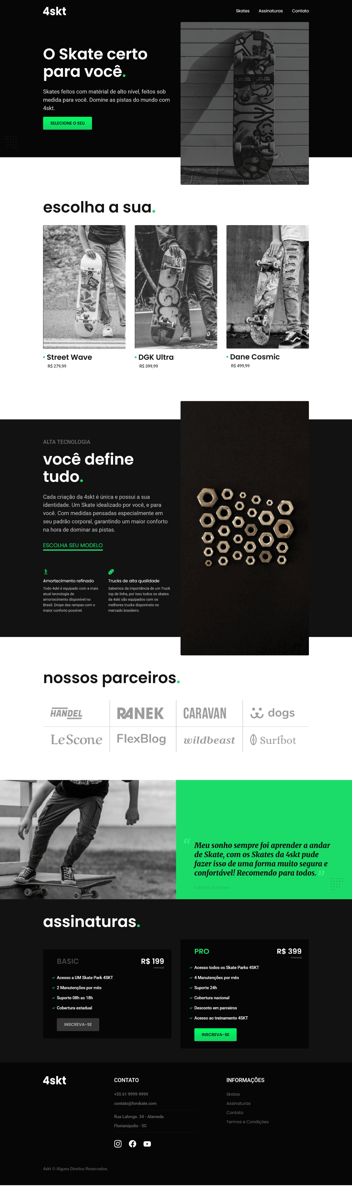 Screenshot of 4SKT project