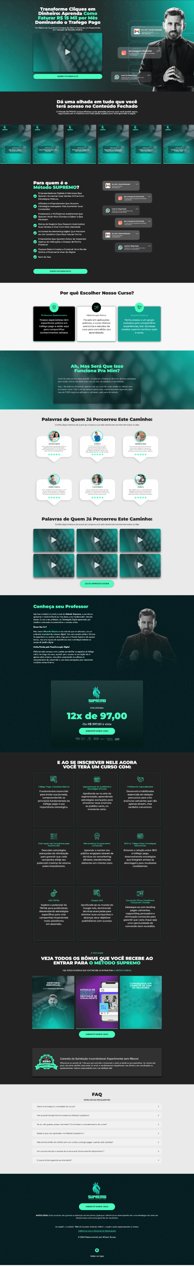 Screenshot of Supremo project